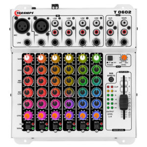 TARAMPS MIXER T 0602 MULTICOLOR 6 Channel