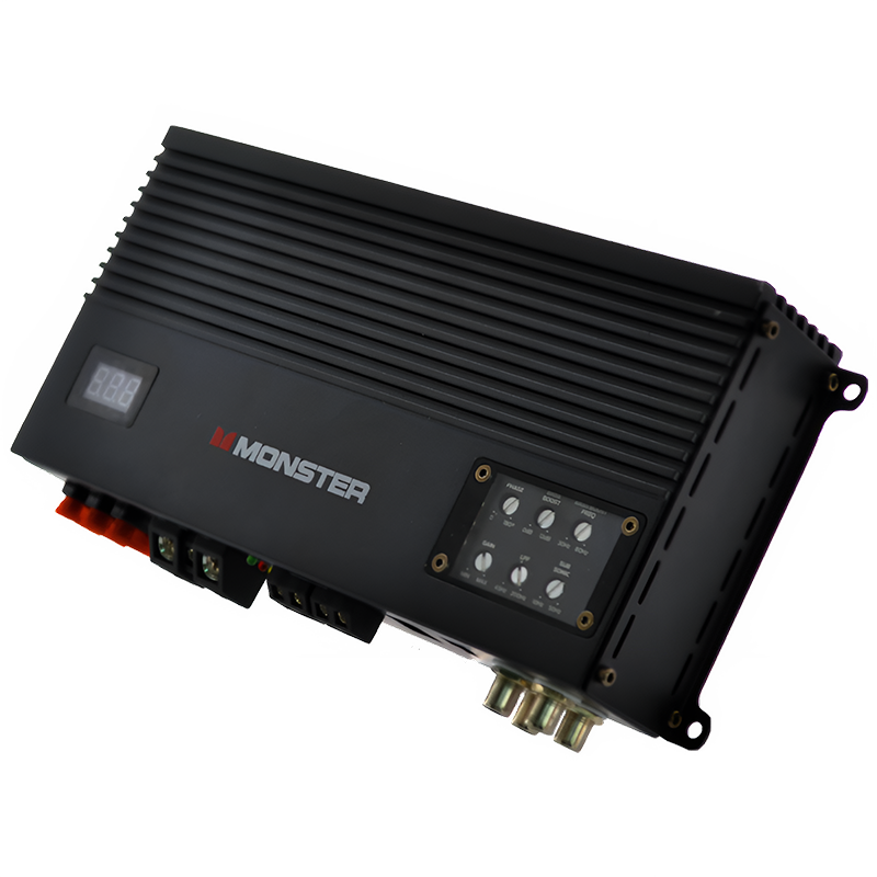 Amplifier 1x1000W RMS@1 Ohm Voltmeter – AAC1000.1