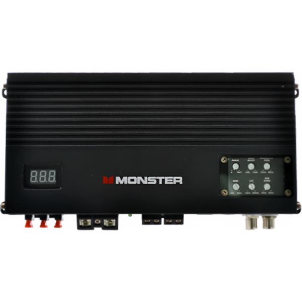 Amplifier 1x1000W RMS@1 Ohm Voltmeter – AAC1000.1 - Image 2