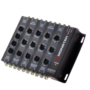 5-Way Electronic Crossover + Line Driver – AEQ510
