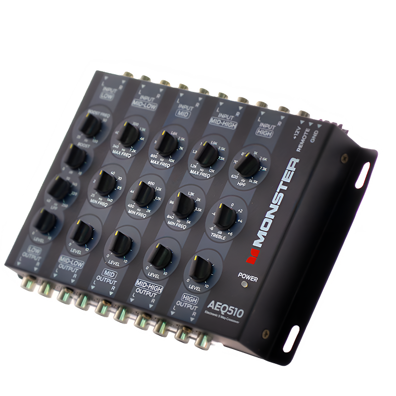 5-Way Electronic Crossover + Line Driver – AEQ510